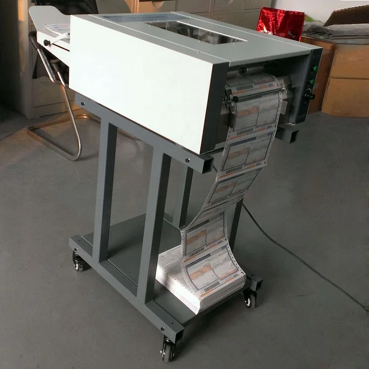 Automatic High Speed Paper Burster Continous Business Forms Cutting Machine Marking Form Burster Machine