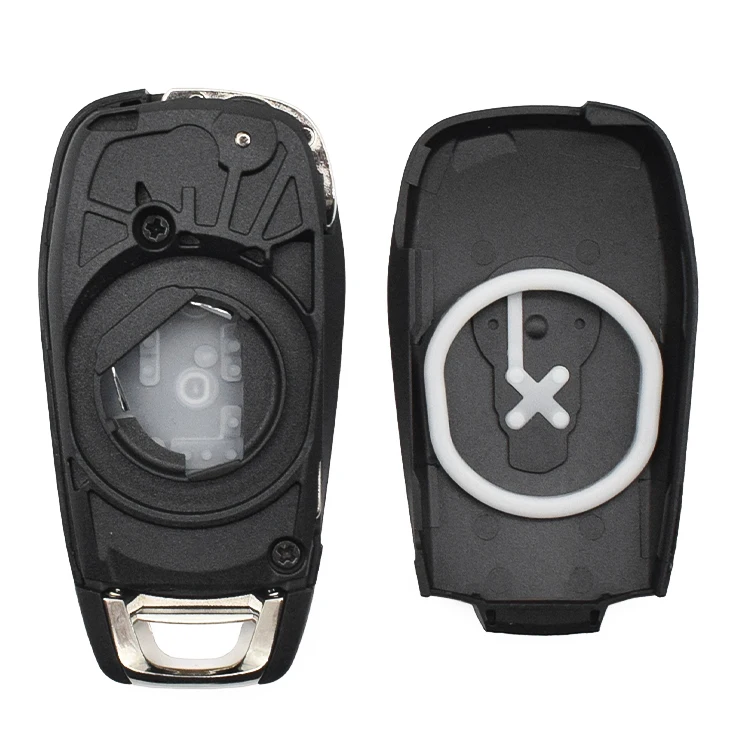 Replacement 3-Button HU100 Blade Car Key Shell Cover Remote Control Flip Key Case for C-hevrolet C-ruze C-Series