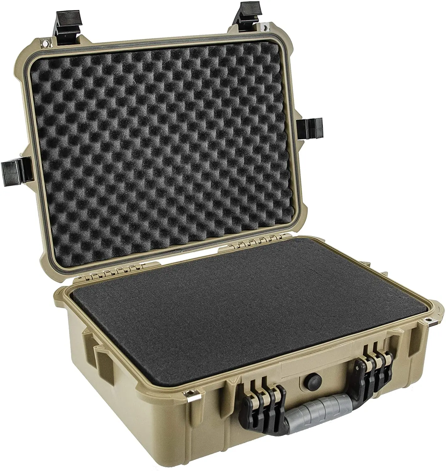 Plastic Portable case Box with Foam  Watch Suitcase