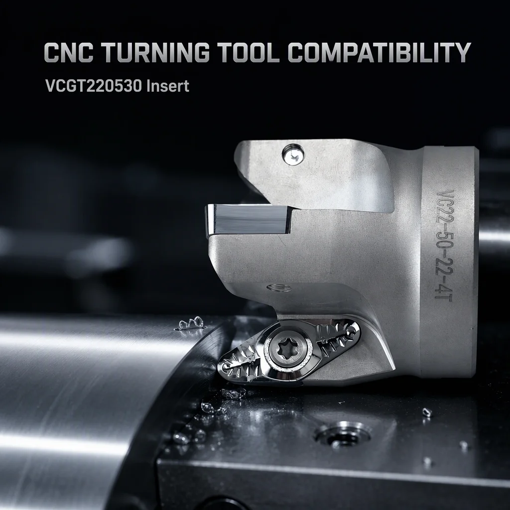 Aluminum Alloy Car Wheel Insert CNC Lathe Turning Tools R3 Carbide Milling Cutter VCGT220530 Square Shape OEM Customizable