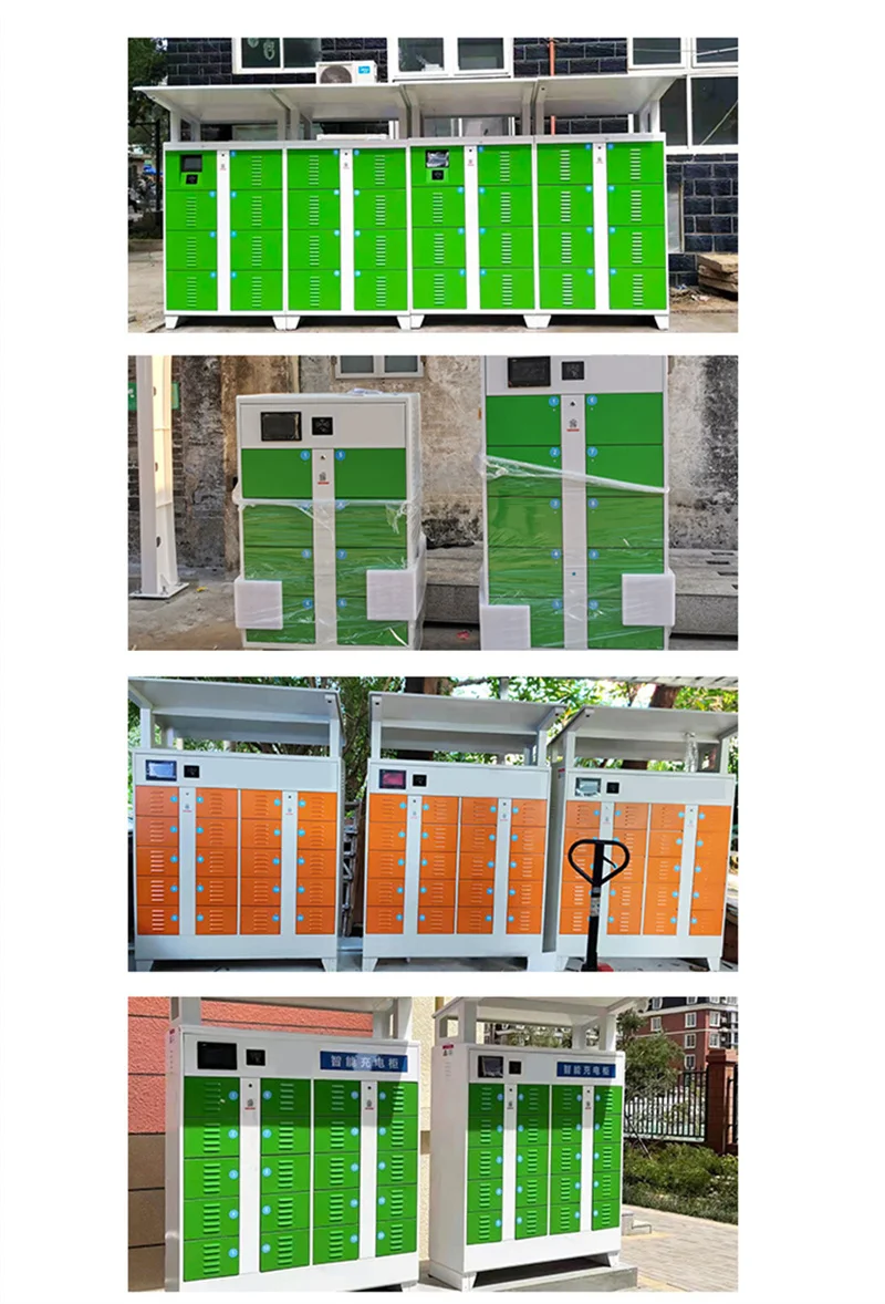 Smart 5 Door Power Exchange With Wheels Touch Screen Operation