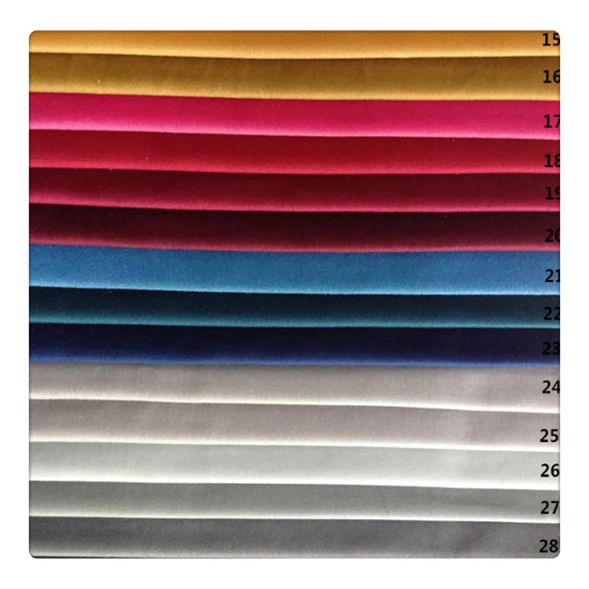 Толстая итальянская бархатная ткань для одежды 280 г