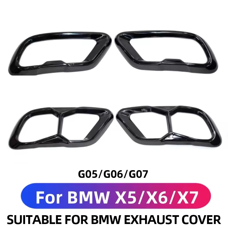 BMW X5 X6 X7 G05 G06 G07 Exhaust Tip Covers - SUS304 Stainless