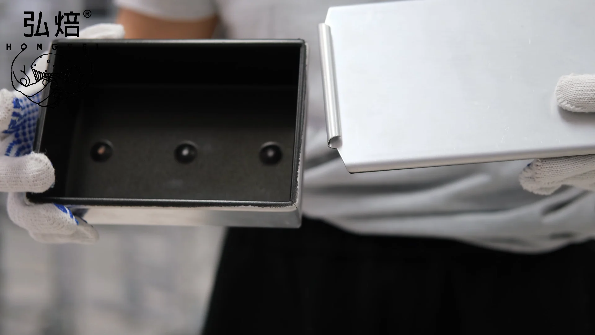 Nonstick Coating Ecofriendly Toast Bread Loaf Pan 1.0mm Aluminum