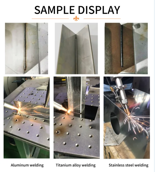 Hanniu Laser Mini Handheld 1500w Max Laser Source Laser Welding Machine Water Cooling Stainless