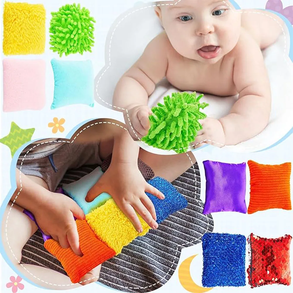 J886 Multi Textures Sensory Funny Mini Accessories Stimulate Different ...