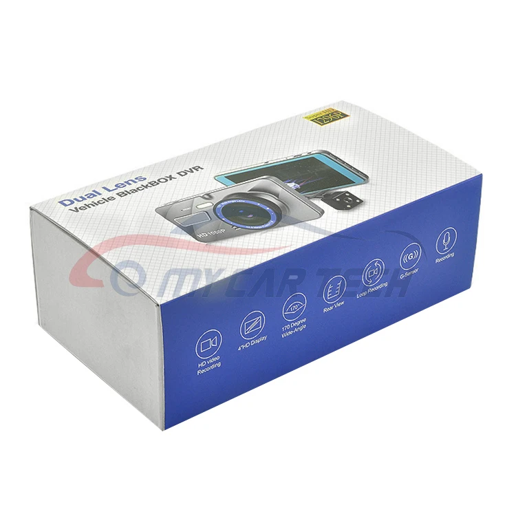 Sony Dual 2 канала Blackvue рекордер ночного видения парковка Imx415, Gps, Wi-Fi камера для Nexar Dashcam Автомобильный видеорегистратор