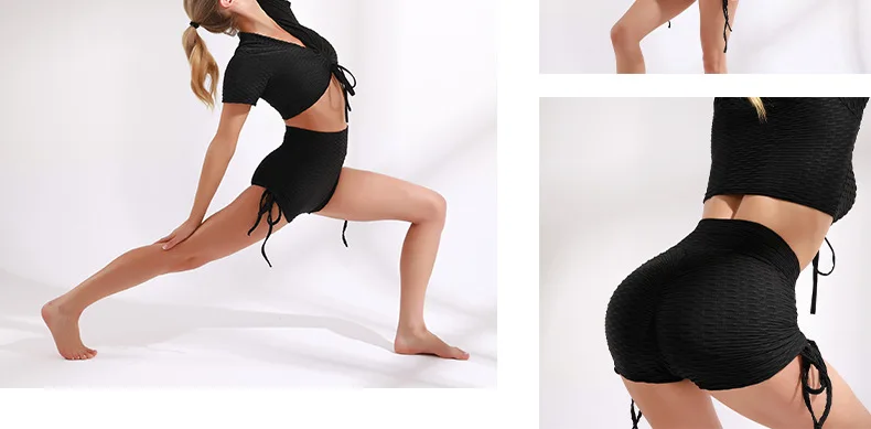 Plus size High Quality Women's Set Activewear Workout Sets Yoga Fitness Wear Gym Sportswear Girls 2 Pieces Yoga Sets For Women details