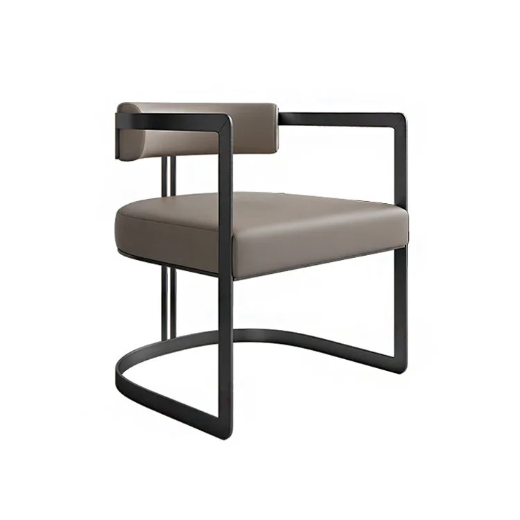 Modern High Back Dining Chairs,High Back Leather Stainless Steel Chairs,Modern Dining Room Chair ...