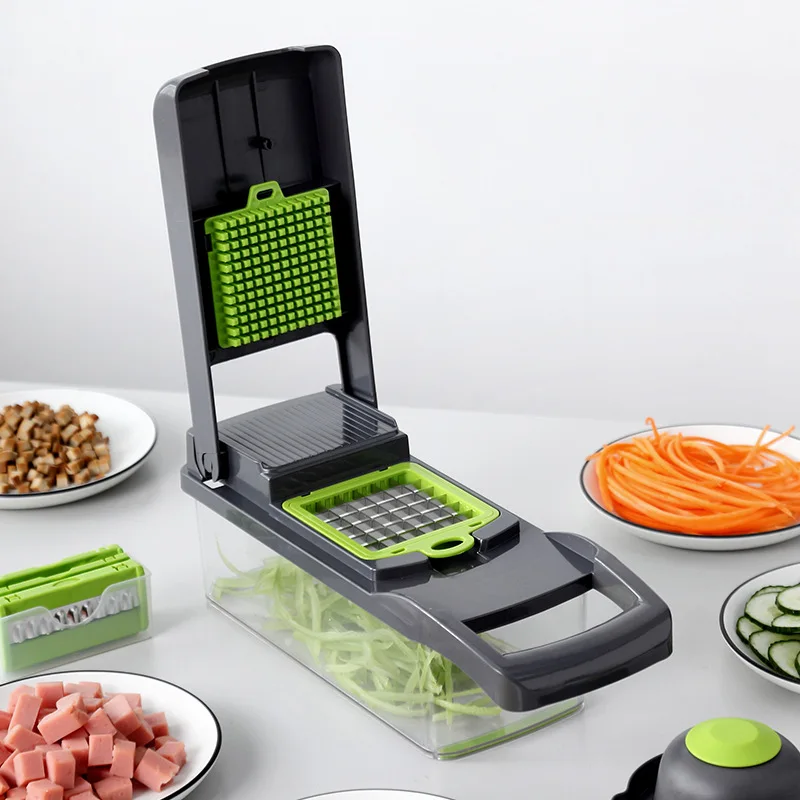 Multifunctional Safe Vegetable Slicer Chopper Grater Manual Vegetable Cutter Vegetable Chopper