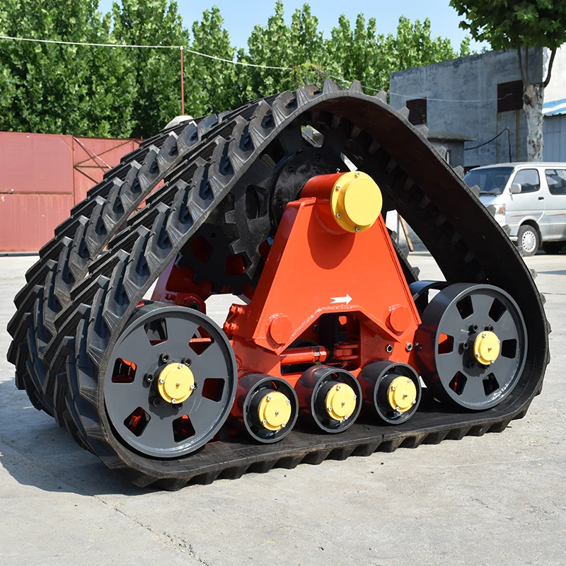 R230 1076 Rubber Track Conversion System Crawler Tracked Vehicle Chain ...