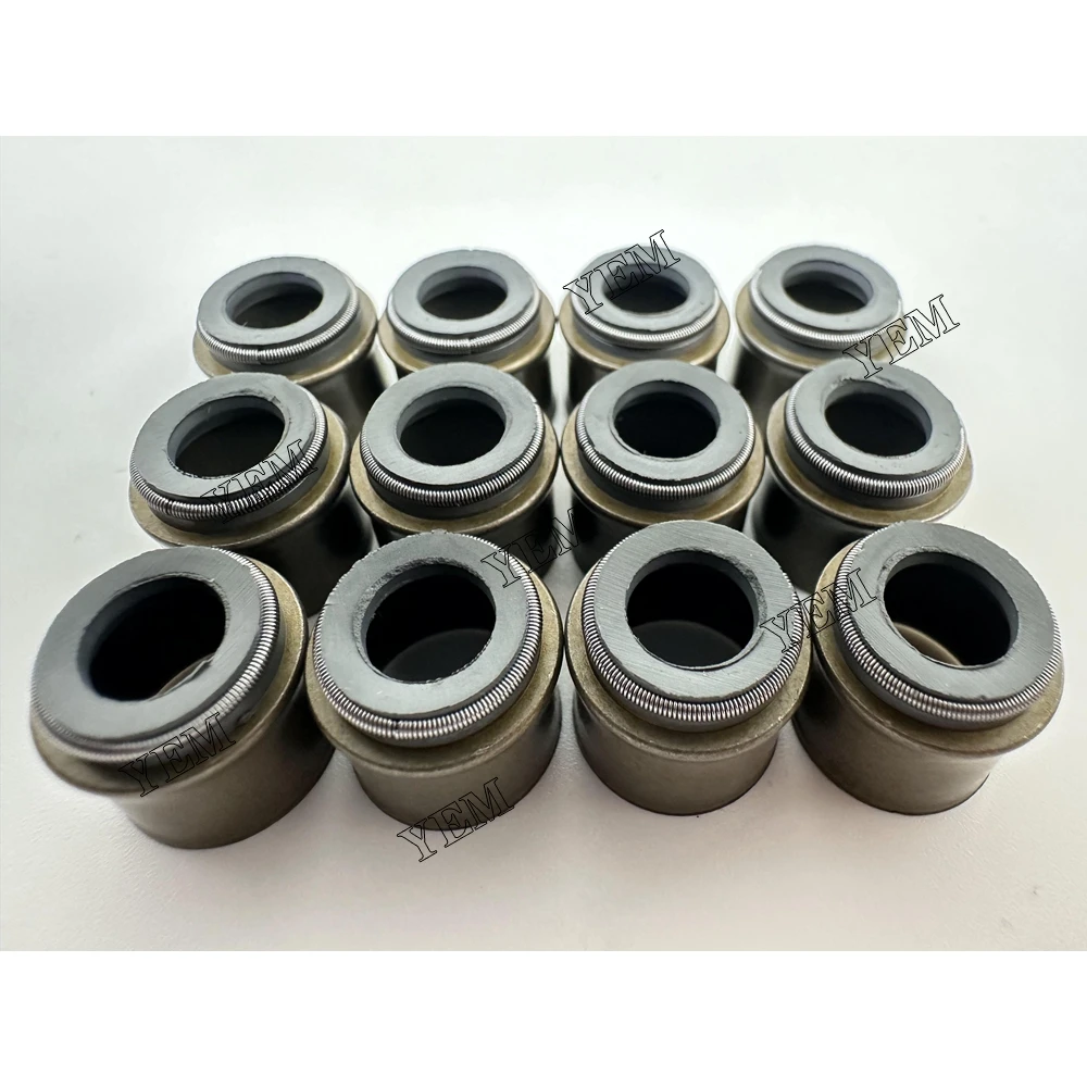Valve Oil Seal Fit for Mitsubishi S6S Excavator Forklift Diesel Engine Repair Parts