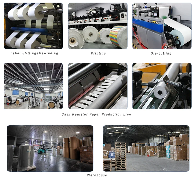 80x60mm Eco-Friendly Durable Waterproof Thermal Paper Self-Adhesive Label Roll Custom Logo Option for Logistics Supermarket Use