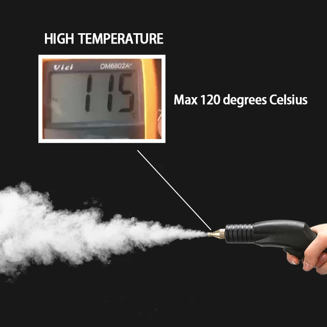 3000W Professional Electric Steam Cleaner for AC Coil & Car Engine Deep Cleaning - 3.5 Bar Handheld Steam Machine