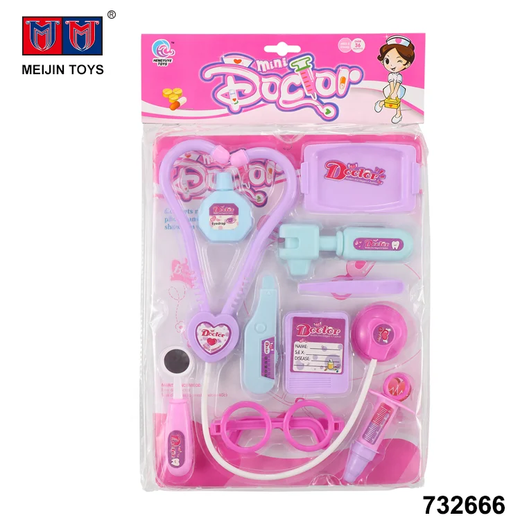 Детские игрушки для врачей, больничный набор
