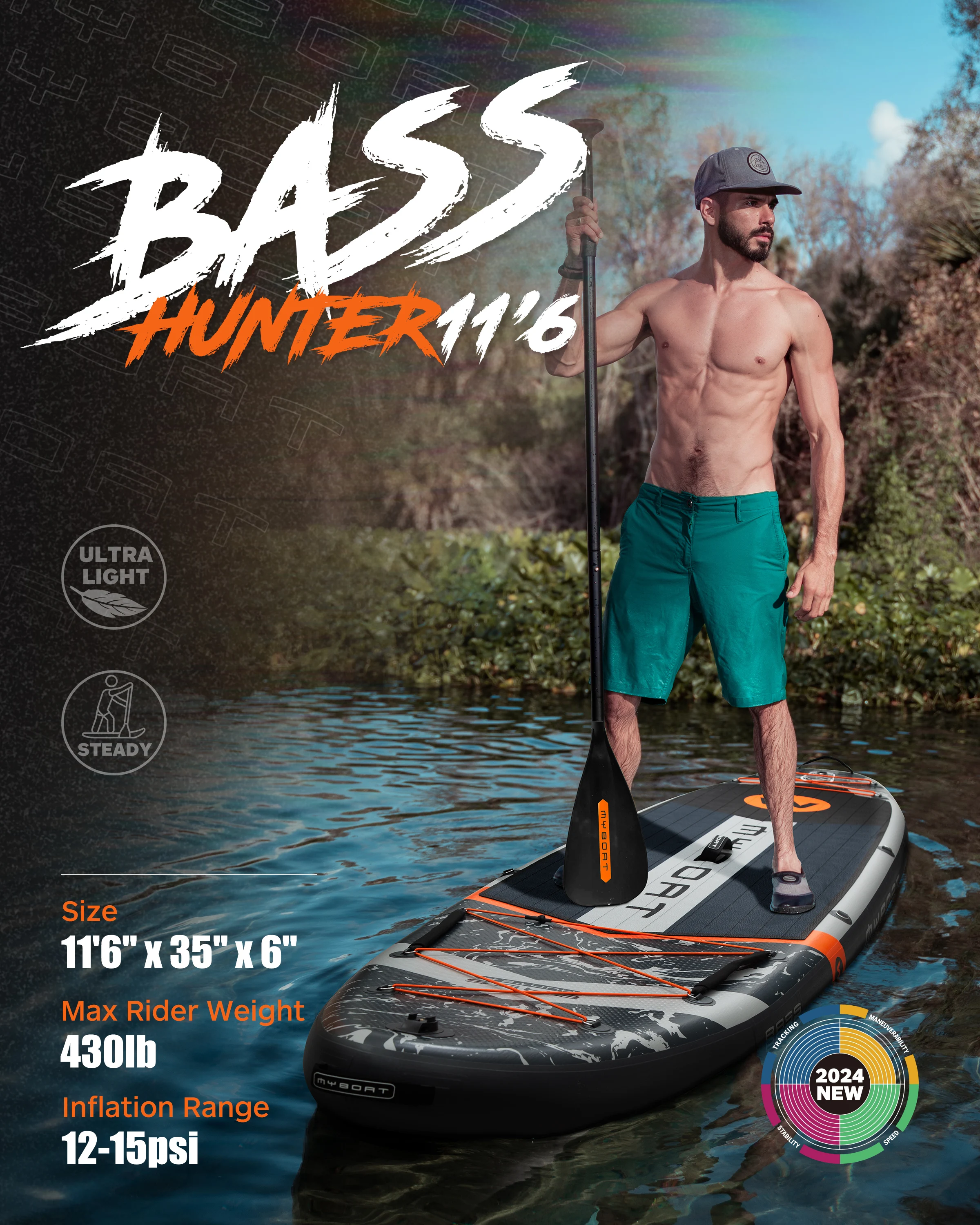 Tavola da SUP gonfiabile da 11'6''x35''x6'' in Cina, tavola da surf con saldatura a caldo, tavola da paddle in vendita_voghion.com