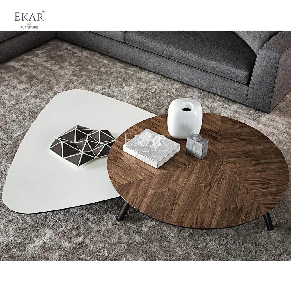 product modern design imported black walnut parquet coffee table scratch resistant wooden living room furniture for home use-62