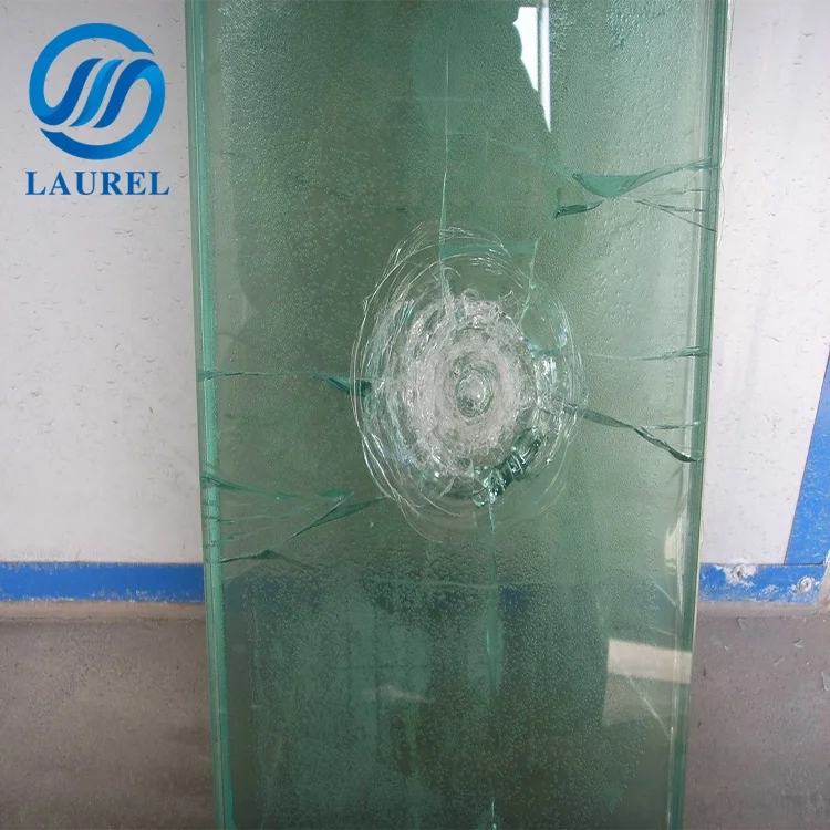 Competitive Price One Way Laminated Tempered Bulletproof Glass for Sales
