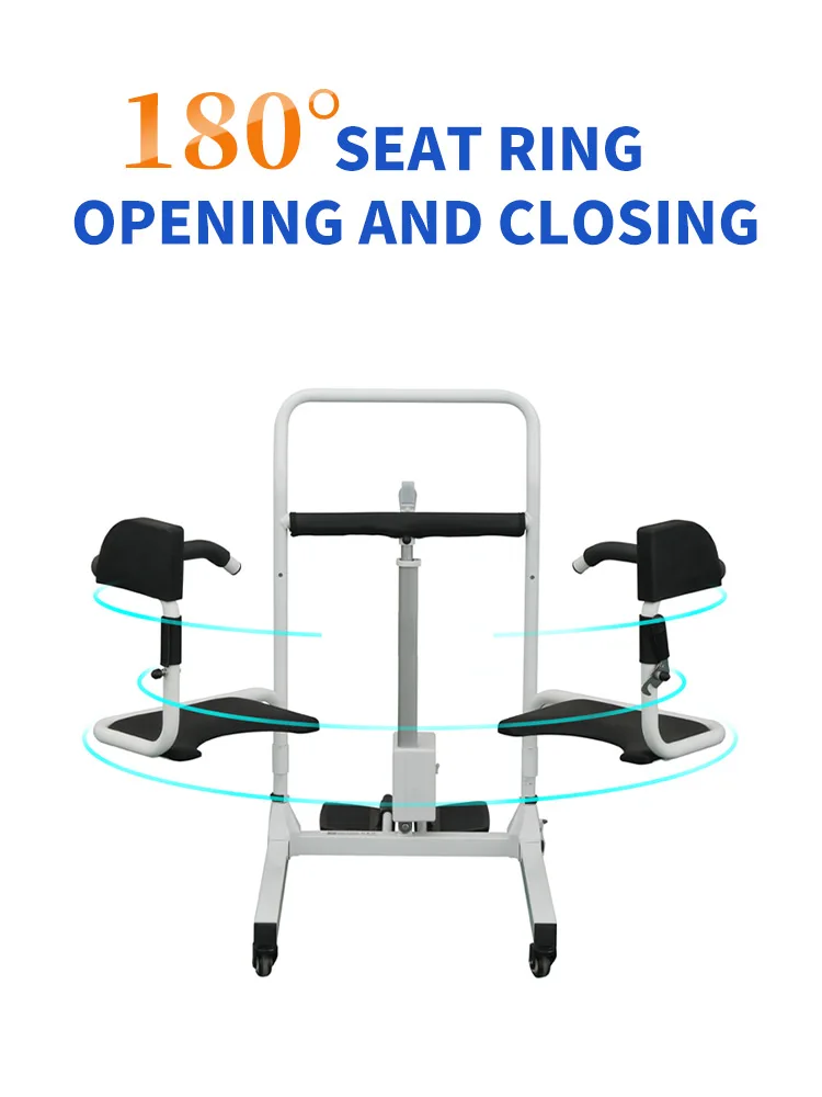 Electrical Commode High Quality Lifting and Transfer Electric Commode Wheelchair by Iyasocare