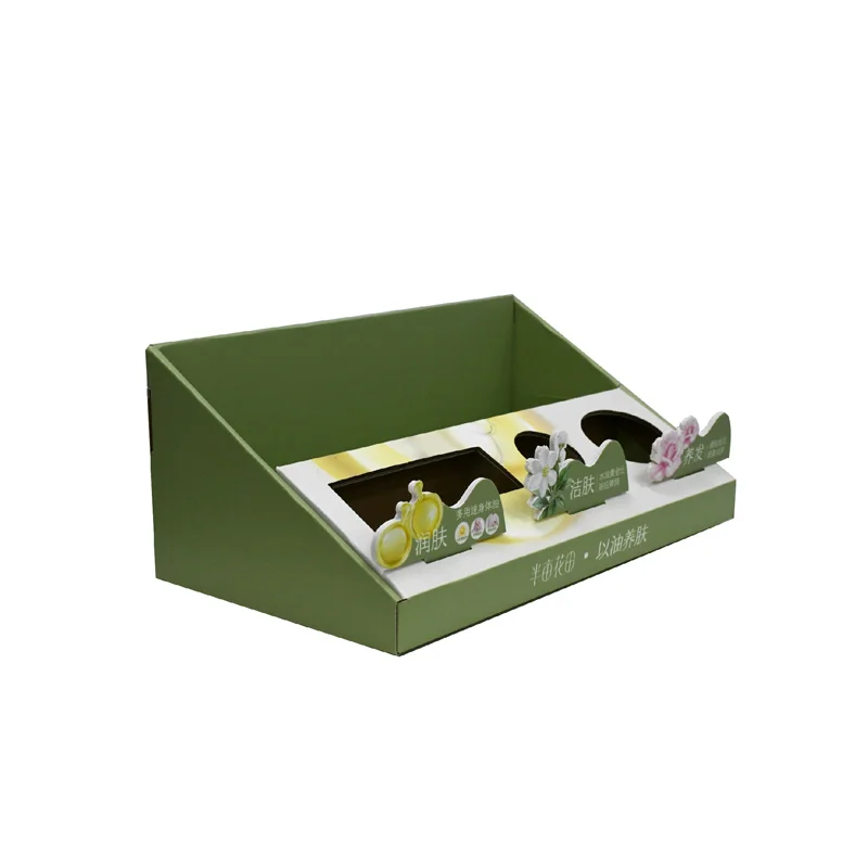 Paper Table Pop Counter Top Cardboard Counter Display Cosmetic Display Stand PDQ Counter Show Stand Display Box