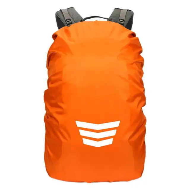 Sports Accessories Outdoor Trekking Bag Rain Cover for Backpacks-Lightweight 210T Polyester Taffeta with Reflective Protection