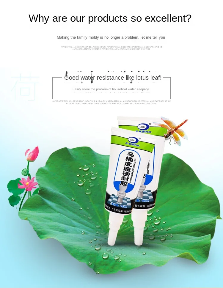 Toilet Base Sealant Urinal Sealant Sealer Household Joint Agent Floor