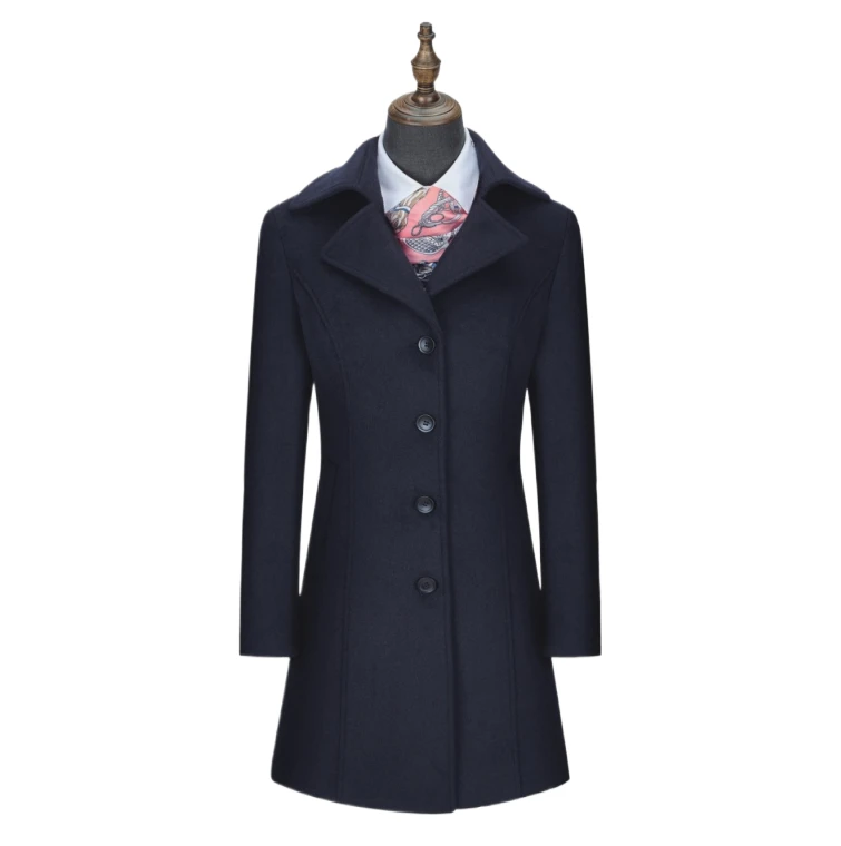 High- End Shirt Wool Warm Fashion Business Coat for Women