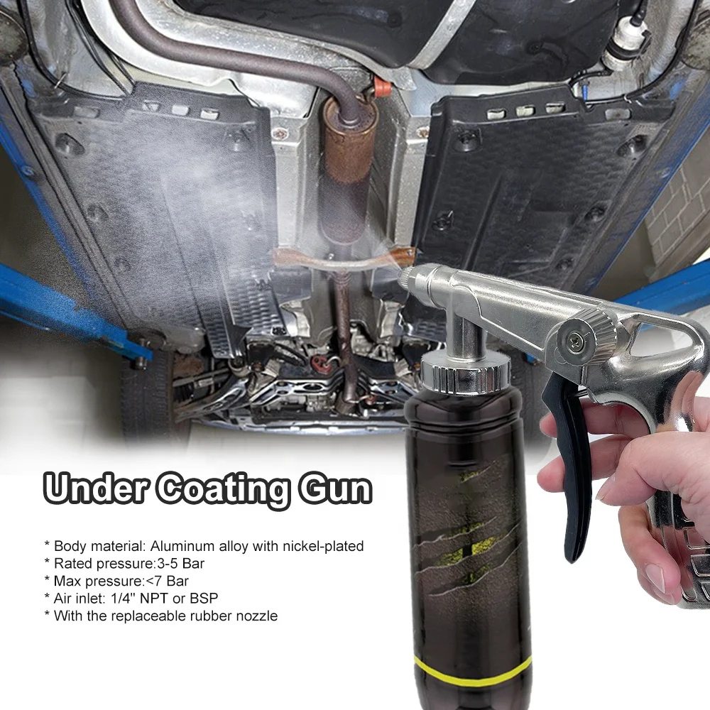 3-5 Bar Air Operated Undercoating Gun for Truck Bed Liner
