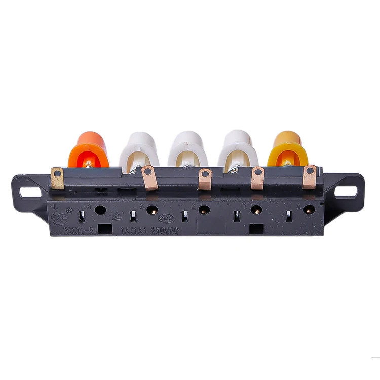 5 Position Electric Fan Juicer Blender Push Button Keyboard Switches