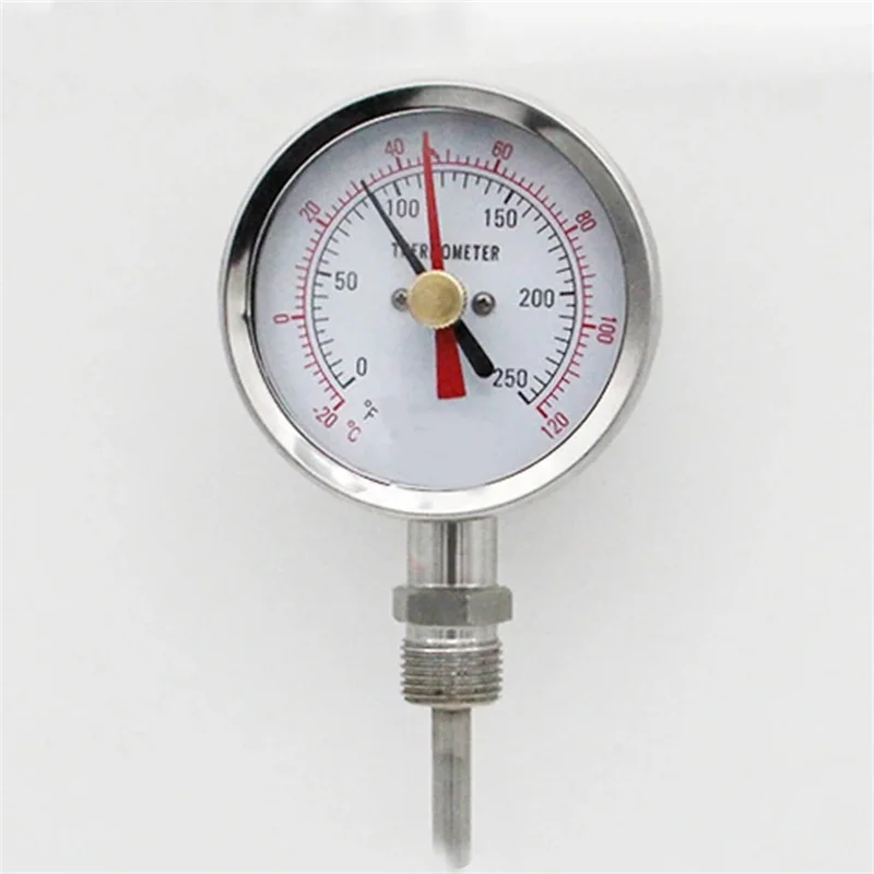 Wholesale Stainless Steel Industrial WSS Bimetal Thermometer Temperature Gauge Measuring Instrument