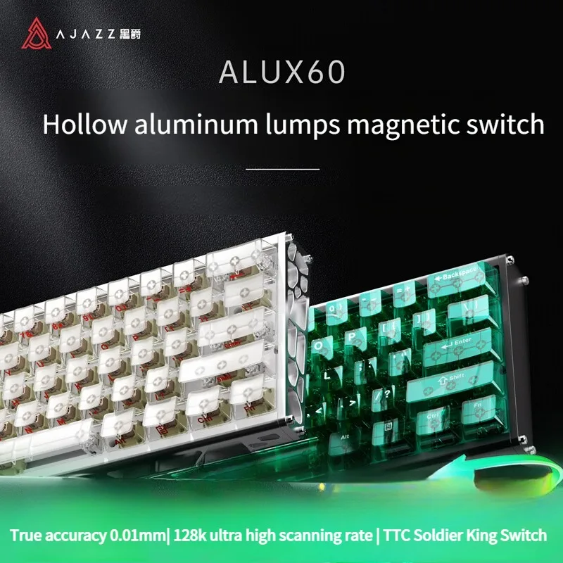 Ajazz Alux60 Magnetic Switch Keyboard - Low Latency Gaming