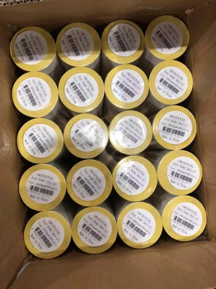 Pricing Label Adhesive Supermarket Self Adhesive Thermal Transfer Semi