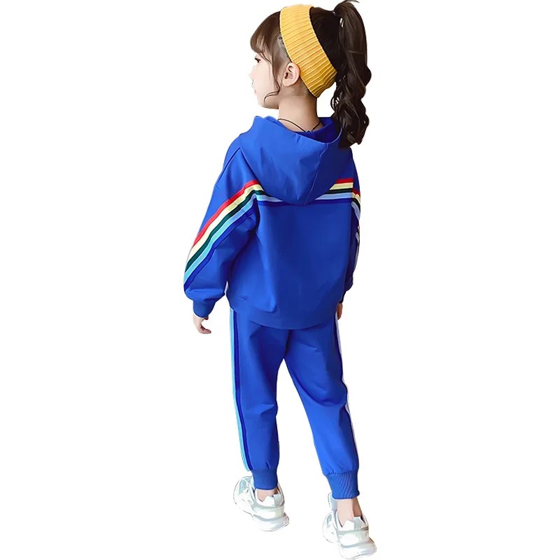 Ivy40116a Autumn Teen Girls Sports Outfit Korean Style 2 Pieces Boutique  Children's Striped Tracksuit Clothing Set - Buy Teen Girls Autumn Casual  Outfit,Kid Girls Tracksuit,Children's Sport Children Clothing Set Product  on 