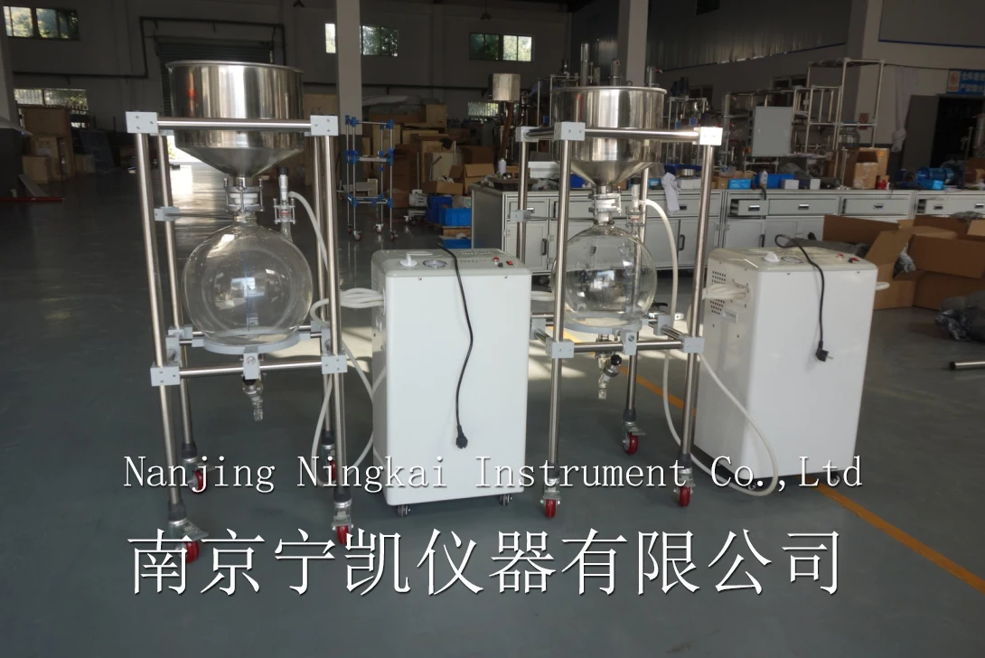 5l 10l 20l 50l Vacuum Filter Funnel Stainless Steel Lab Vacuum Dewaxing Machine And Buchner Funnel With Filter Paper supplier