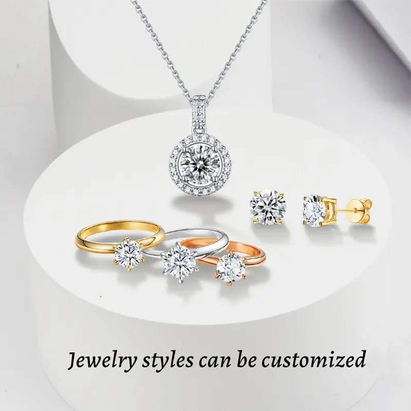 Carat D E White Round Cut VVS2 CVD Hpht Loose Diamond Starsgem Synthetic  Lab Diamond IGI Certificate Lab Grown Diamonds