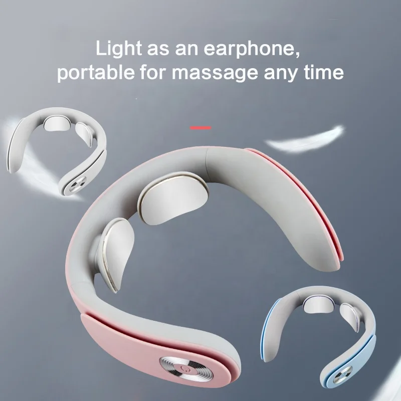 Hot Selling Intelligent Neck Massage with Remote Control Neck Massager Deap Tissue Kneading Masajeador De Cuello