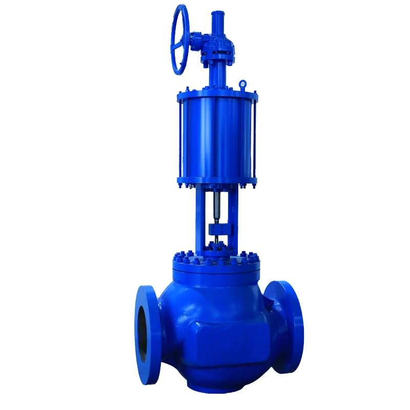 Simple Structure Valve Control Fast Response Time Single-Seat Pneumatic Control Valve