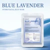 Mascarilla de hidrogel de lavanda azul