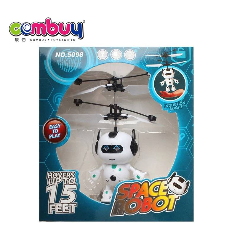 Mini Robot Volant Télécommandé À Détection Infrarouge - Jouet En Plastique Fonctionnant Sur Piles Avec Lumières Et Sons - Buy Product on
