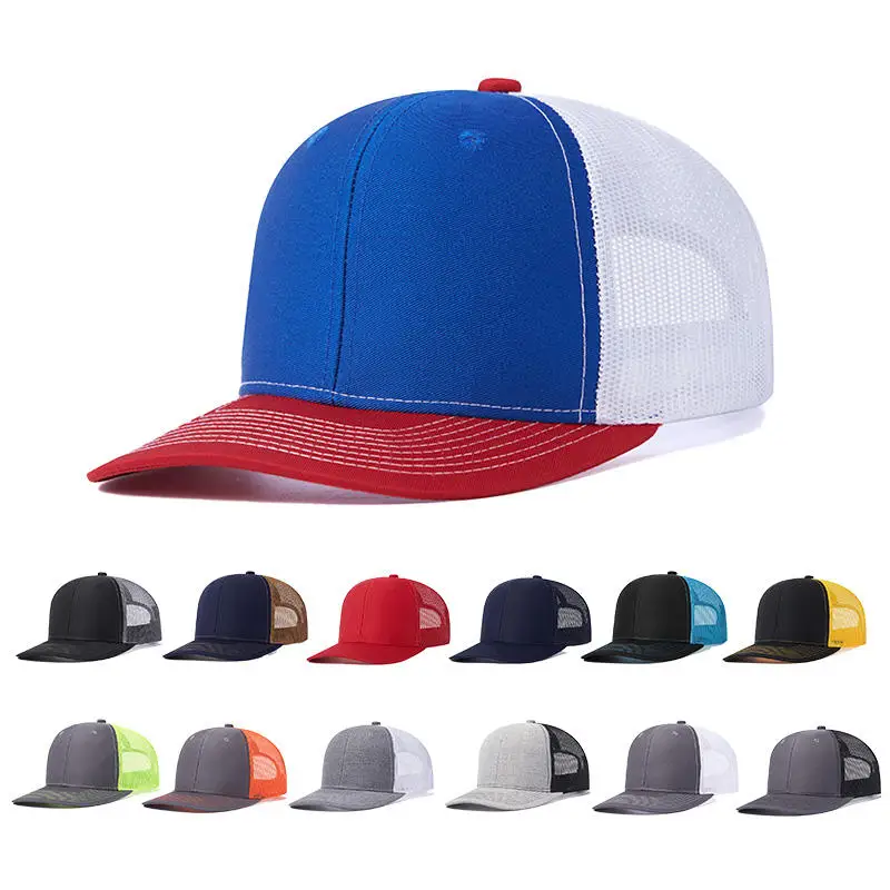 Cappellino da baseball/trucker in tela a 6 pannelli, modello Golf Gorras Mesh, pronto per la spedizione._voghion.com