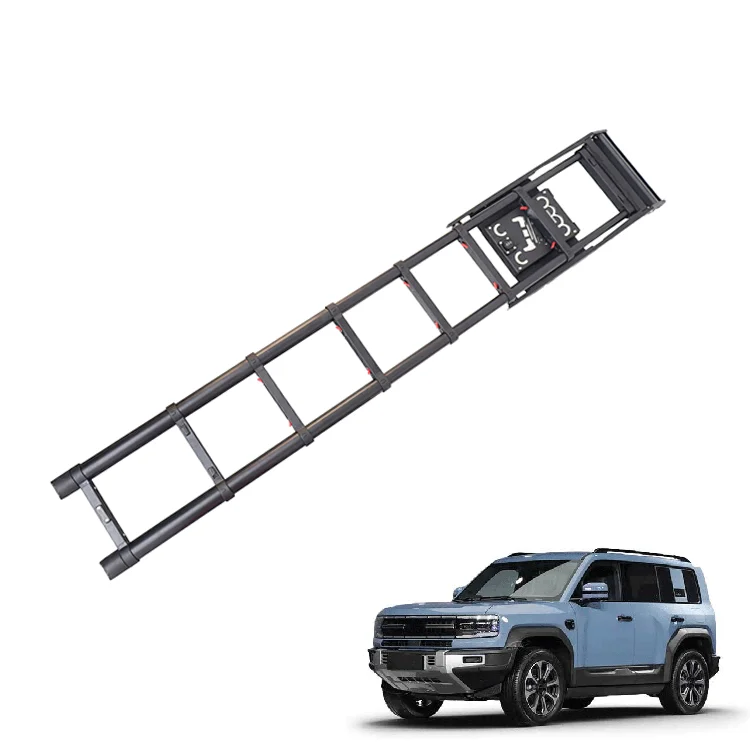 Maremlyn EV Car Accessories for BYD Leopard 5 Denza B5 Exterior Kit Single Side Retractable Ladder Aluminium Alloy Side Ladder