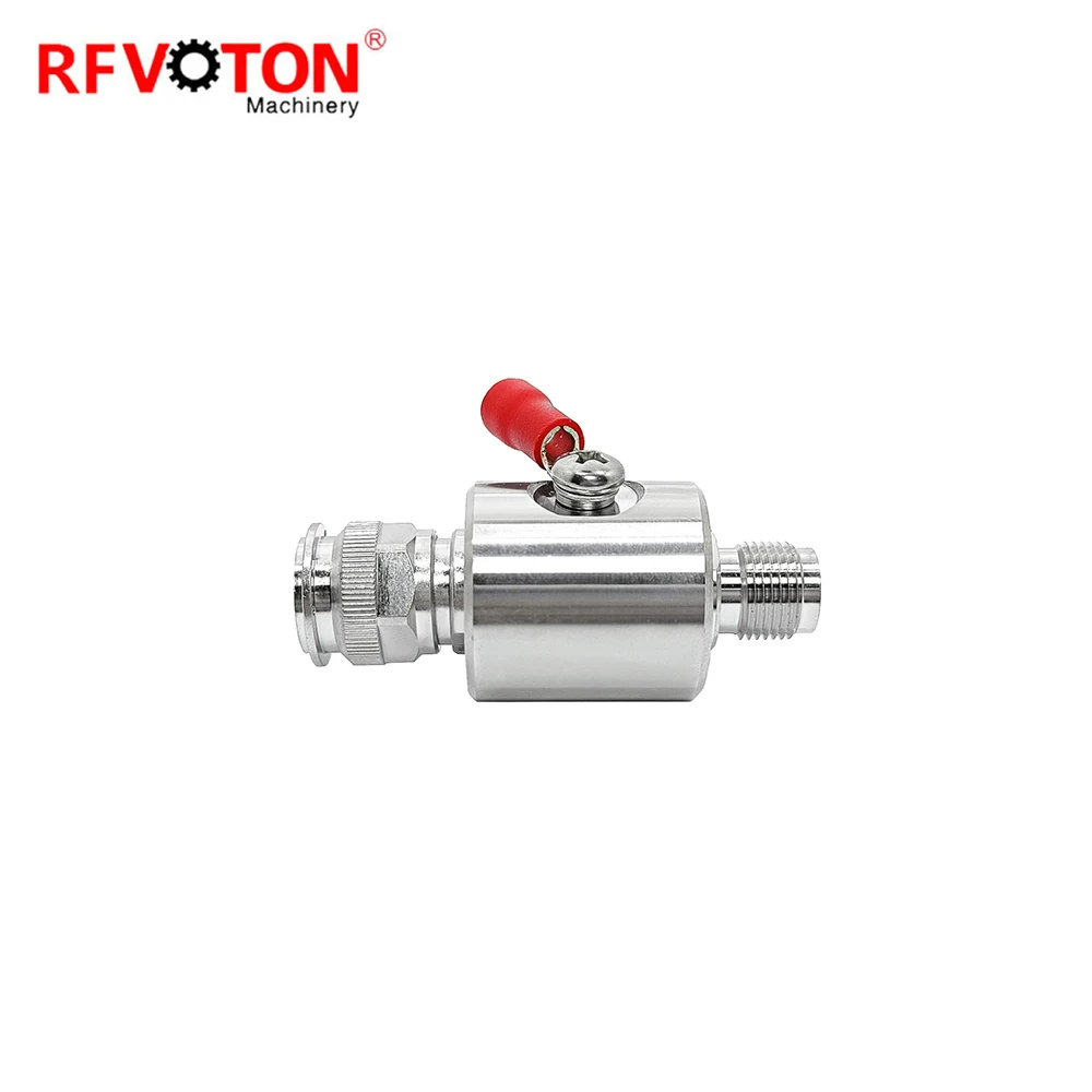 TNC Male To TNC Female RF Coaxial Connector Surge Arrestor 0-3G Lightning Protector Arrester factory