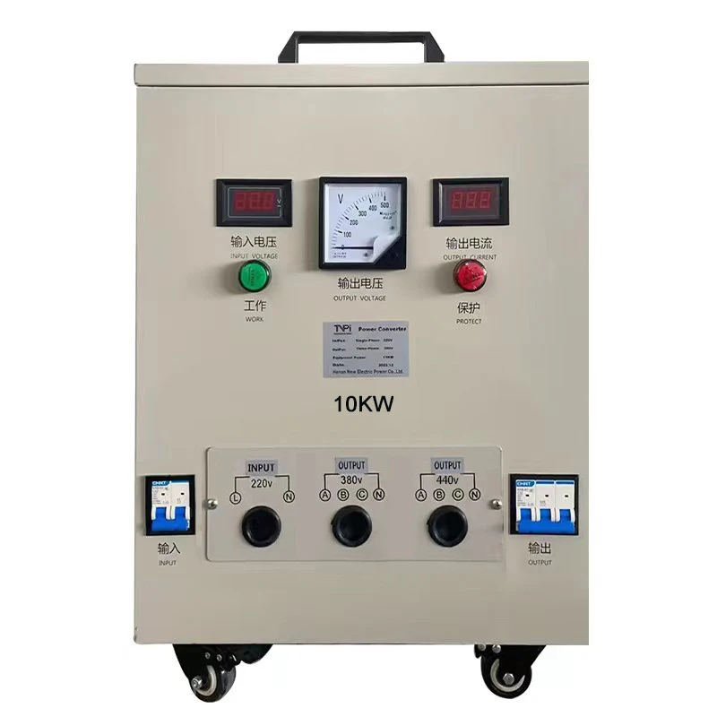 10kw 15kw 220v To 380v 220v 415v Three Phase Inverter Digital Phase