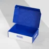 Custom blue box