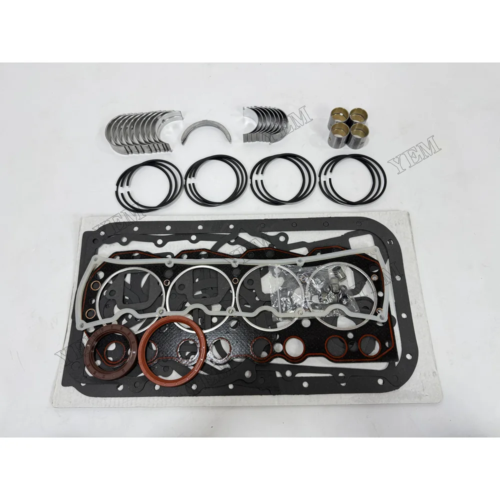 For Deutz CA498-12 Piston Rings With Gasket Set With Bearing Set Universal Engine Parts 3