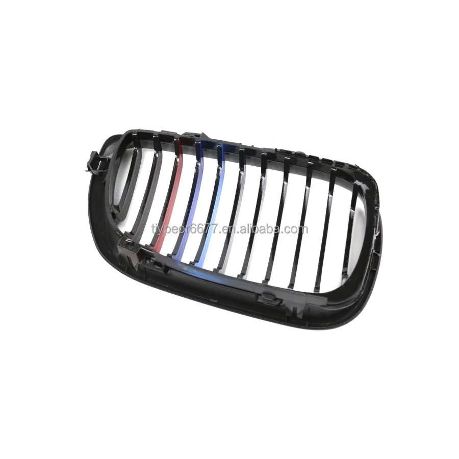 product tiypeor single line three color hood front bumper kidney racing grill for bmw 3 series e46 2002 2024-8