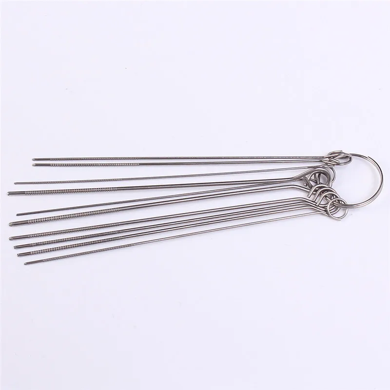 10 Kinds of Stainless Steel Needle Through Hole Needle Welding 80mm 0.7-1.3mm 