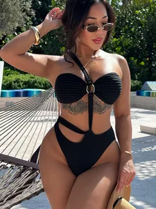 High Cut One Piece Swimwear  Extreme Sexy Asymmetric Bikini