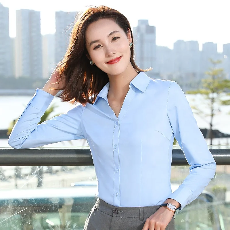 Office Wear Shirts Vrouwen Half Sleeve Shirt Women Summer New High