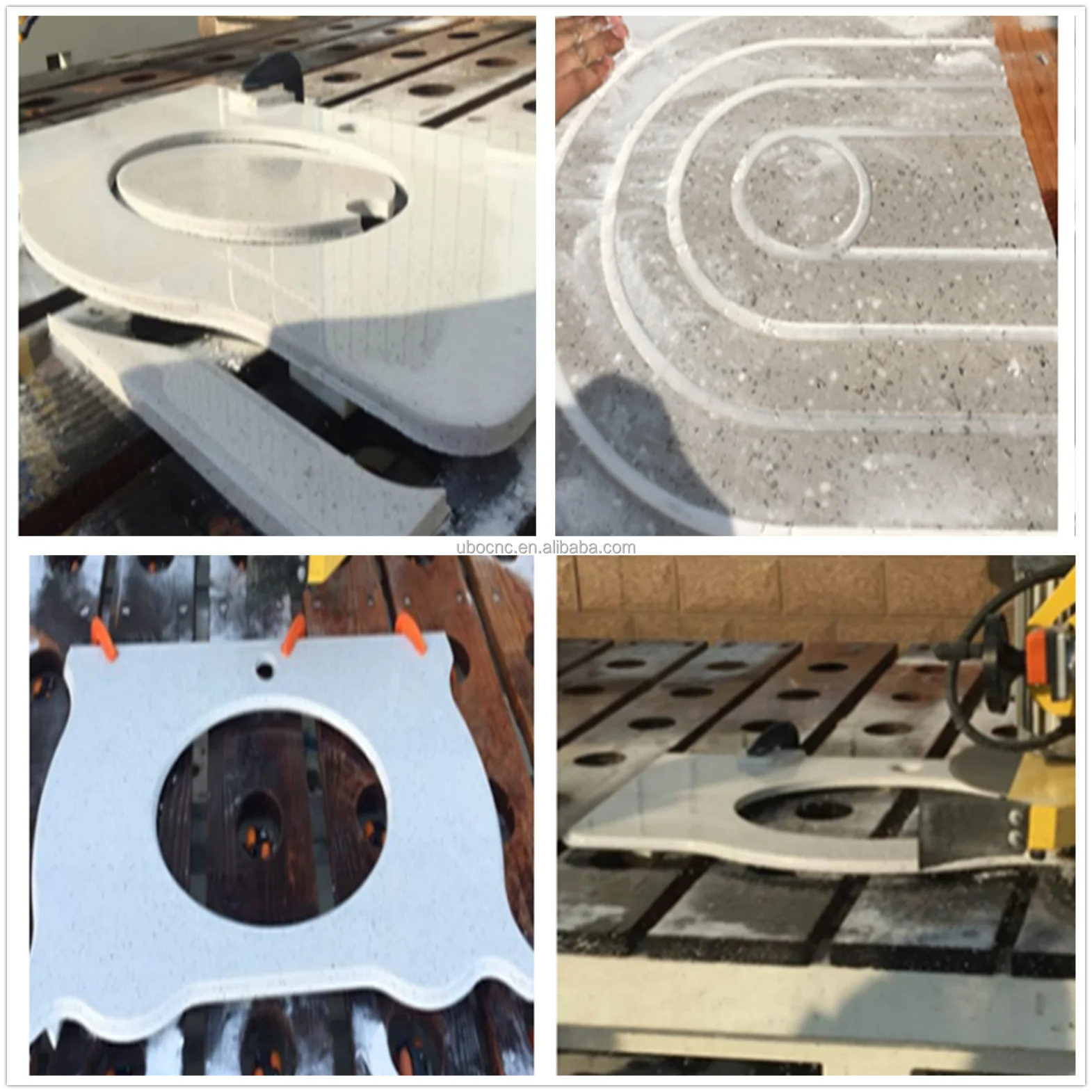 5-осевая каменная мостовая пила для резки мрамора гранита 10 мм более стабильная